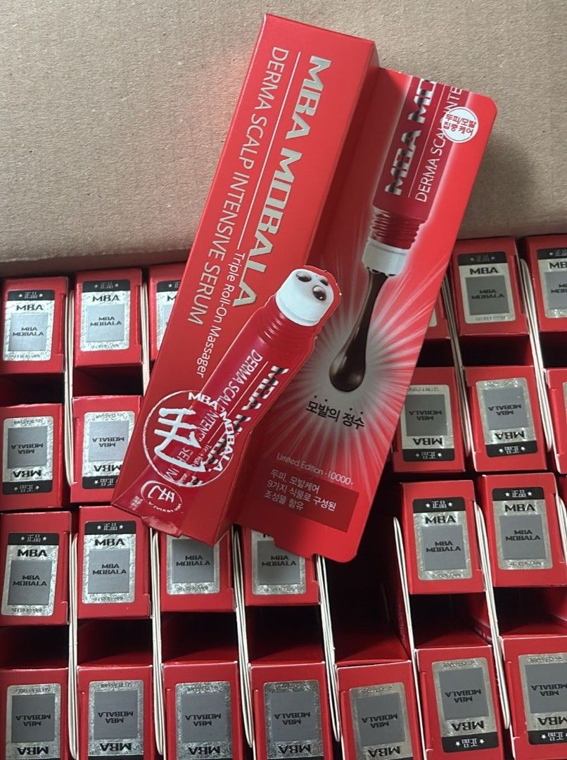 DAYCELL Derma Scalp Intensive Triple Roll-on Massager Serum (Red Limited Edition) 20ml