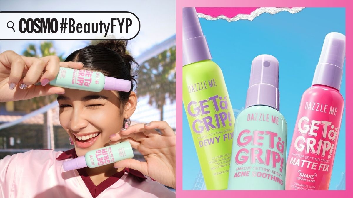 Dazzle Me Get A Grip Makeup Setting Spray Dewy Fix 60ml