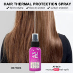 Purc Heat Protection Spray Essential Oil Leave In 75ml