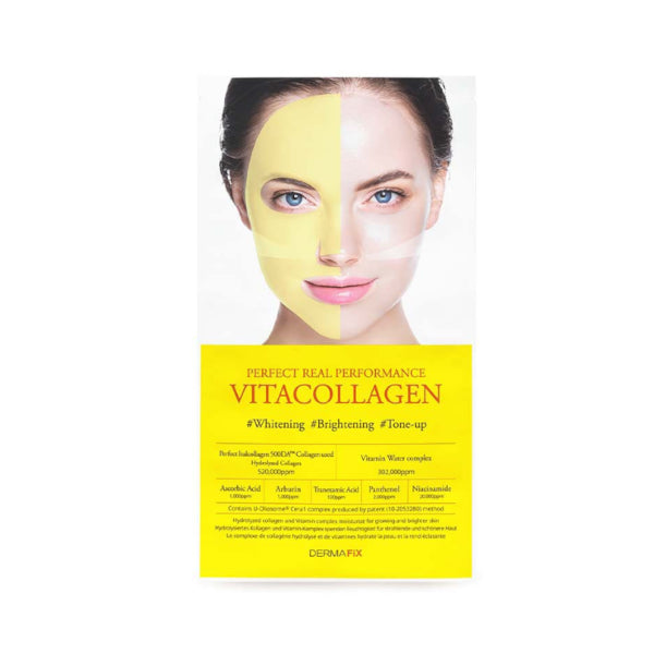 DERMAFiX Perfect Real Performance Real Collagen Mask (Whitening) 8pcs