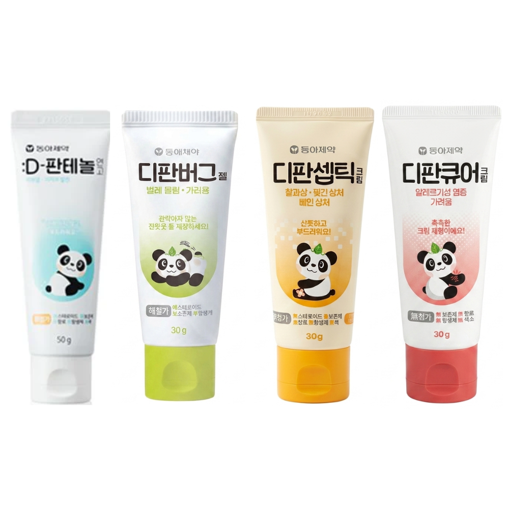 Dong-A Pharm Ultimate Skin Recovery & First-Aid 4-Piece Value Set