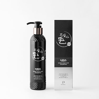 【Special Set】Daycell MBA MoBalA Derma Scalp Hair Shampoo 230ml + DAYCELL MBA Derma Scalp Intensive Black Turn Ampoule 20ml