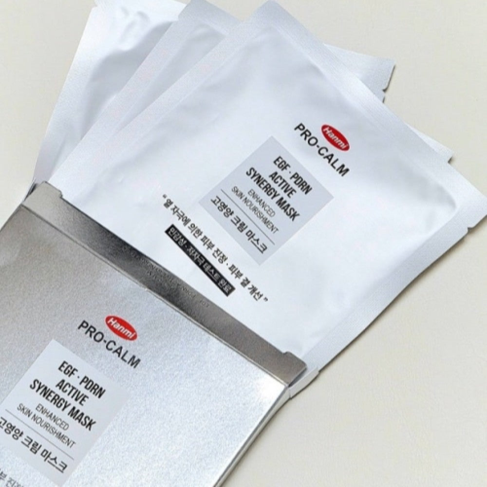 Hanmi Pro-Calm EGF PDRN Active Synergy Mask 5 packs / box