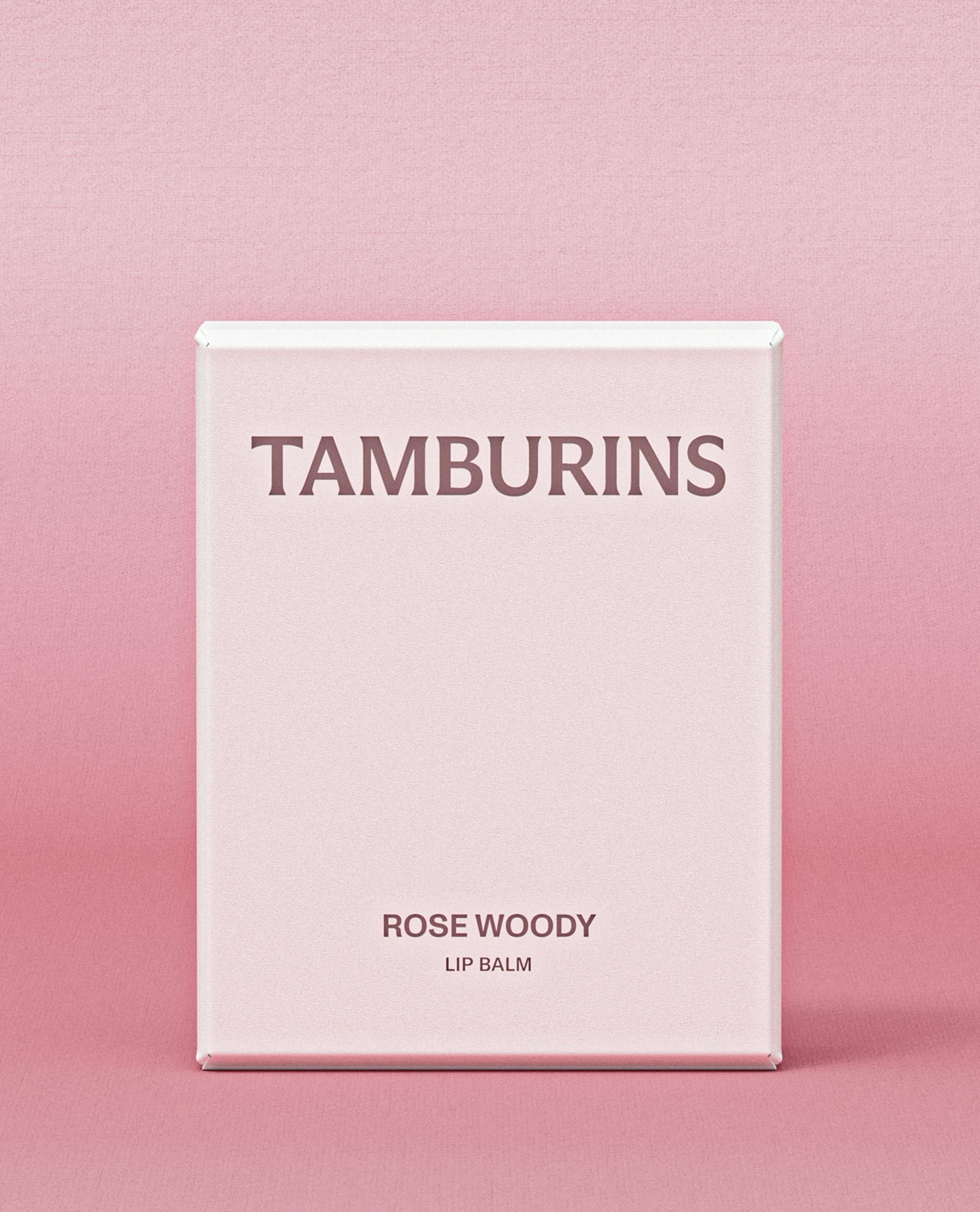 Tamburins Rose Woody Egg Lip Balm (Grapefruit & Elegant Rose & Musk) 5g