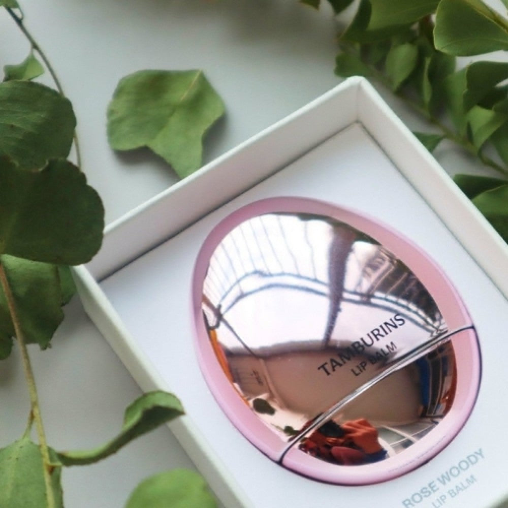 Tamburins Rose Woody Egg Lip Balm (Grapefruit & Elegant Rose & Musk) 5g