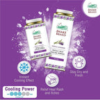 Snake Brand French Lavender Prickly Heat Cooling Body Powder (Relaxing) 140g