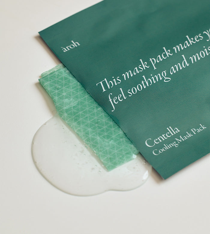 Aroh Centella Herb Cooling Mask Pack 25ml x 10ea