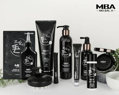 【Særligt sæt】 Daycell MBA MoBalA Derma Scalp Hair Shampoo 230ml + DAYCELL MBA Derma Scalp Intensive Black Turn Ampule 20ml