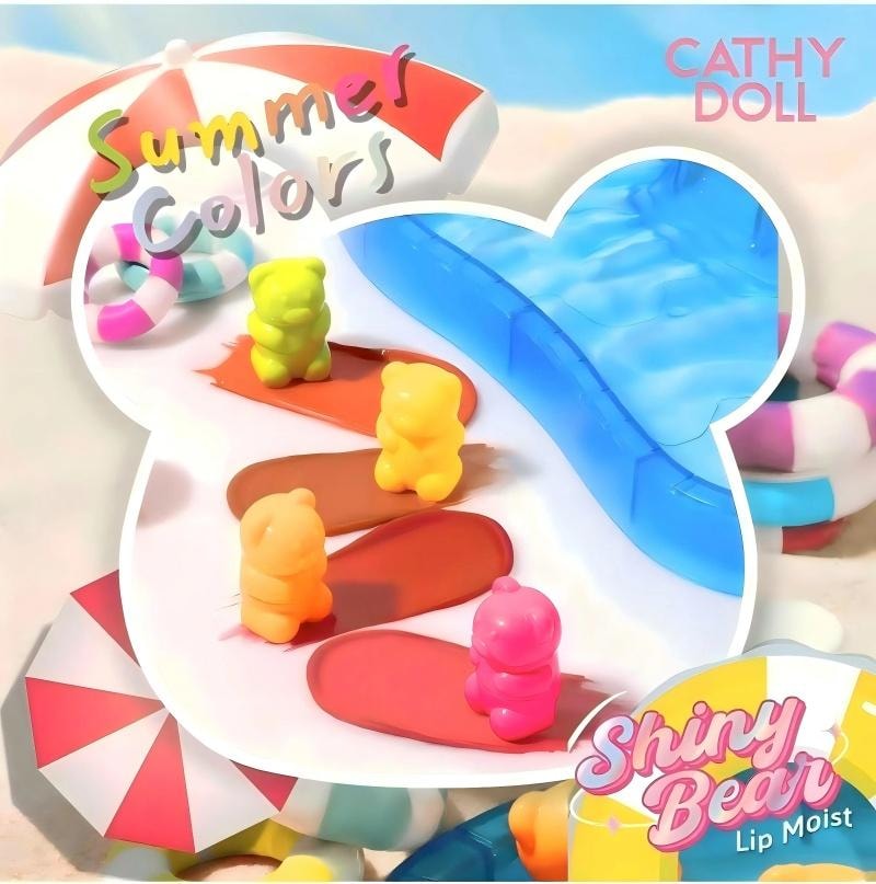 Cathy Doll Shiny Bear Lip Moist (#01 Candy Pink) 1.1g