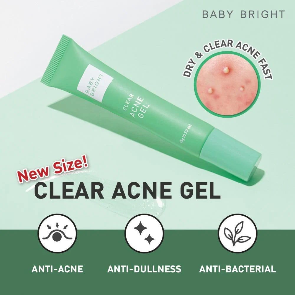 Baby Bright 2% Salicylic Acid Clear Acne Clearing Gel 15g