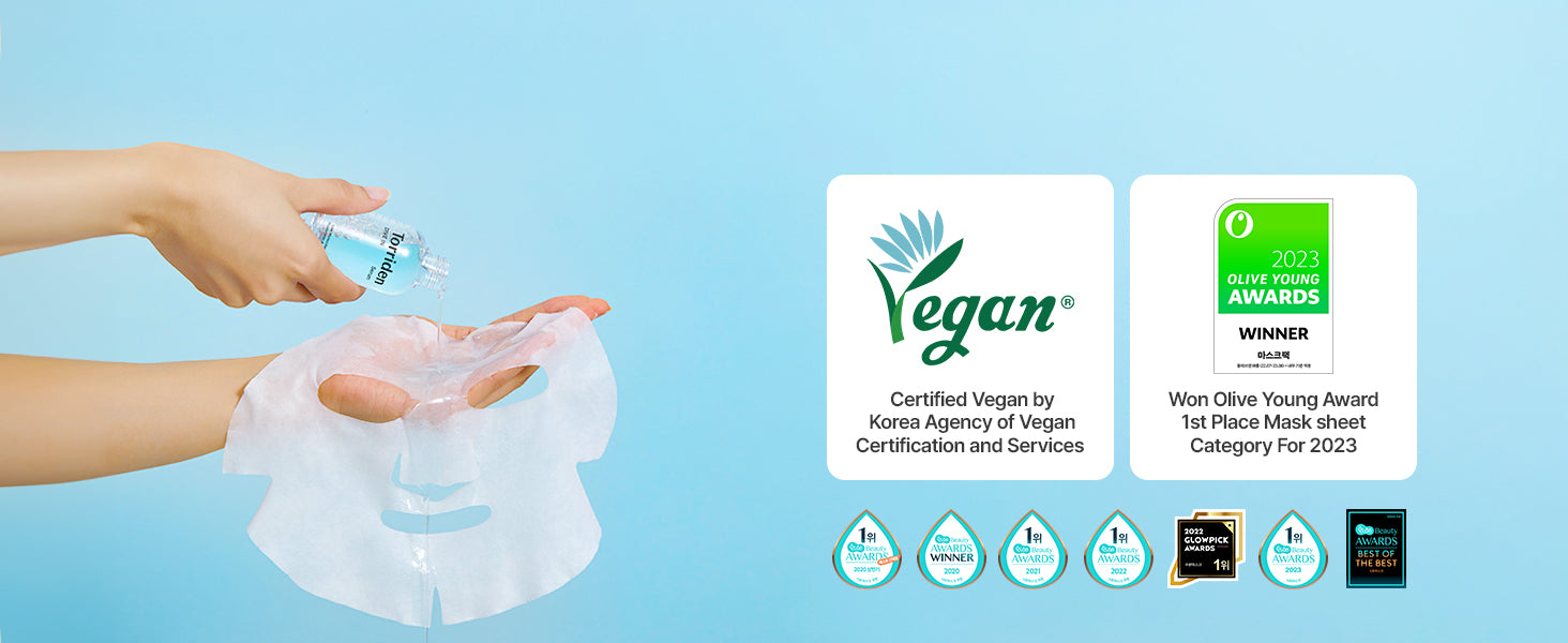 Torriden DIVE IN Hyaluronic Acid Facial Mask 10ea