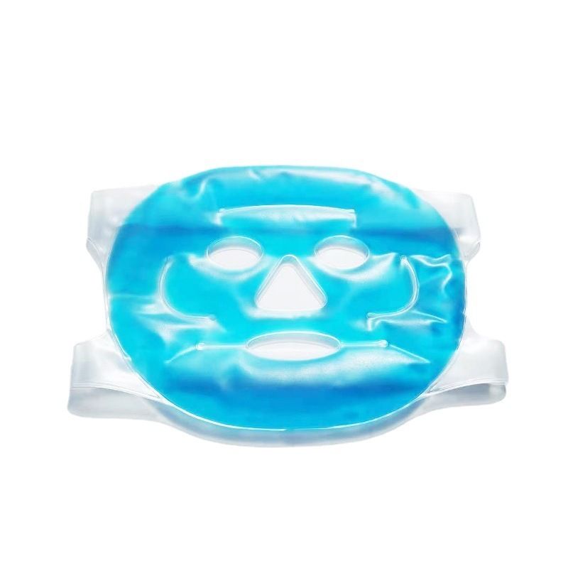Revitalizing Ice Face Mask: Reusable Hot & Cold Compress for Puffiness, Dark Circles & Migraine Relief