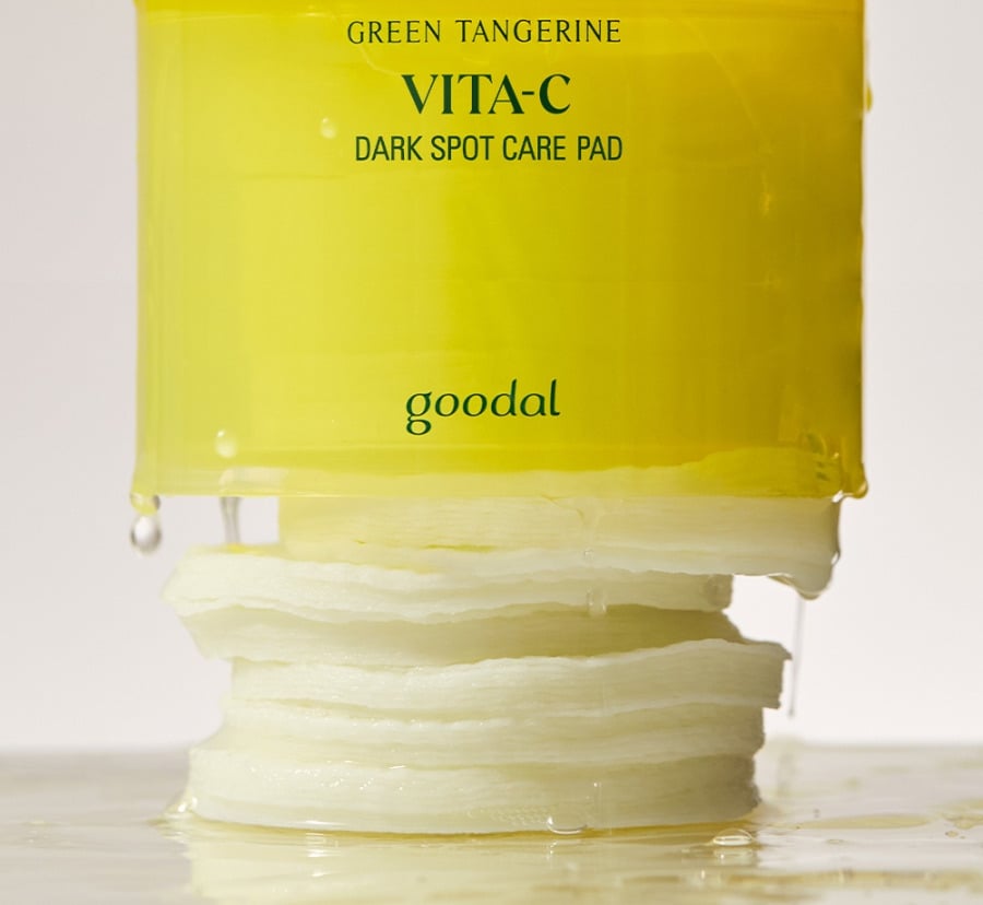 Goodal 韓國 青橘維他命C 淡斑護理棉片套組 (包含 70 片正裝 + 70 片補充裝)