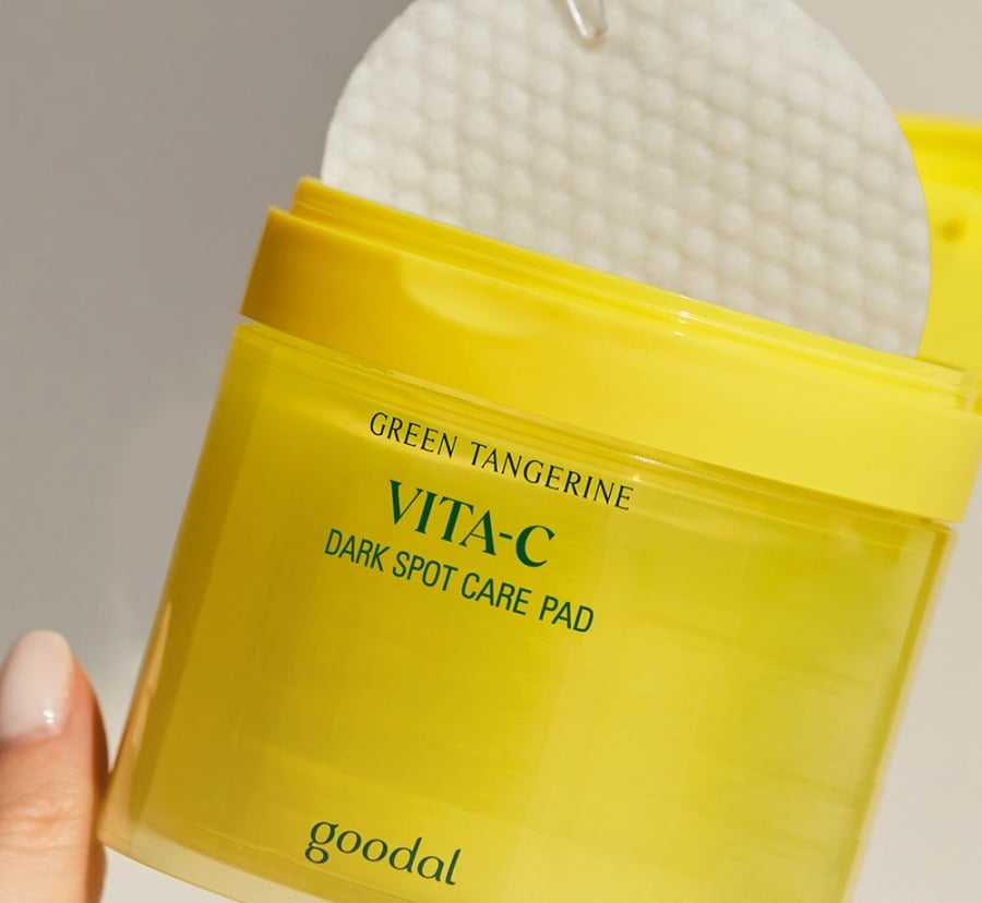 Goodal 韓國 青橘維他命C 淡斑護理棉片套組 (包含 70 片正裝 + 70 片補充裝)