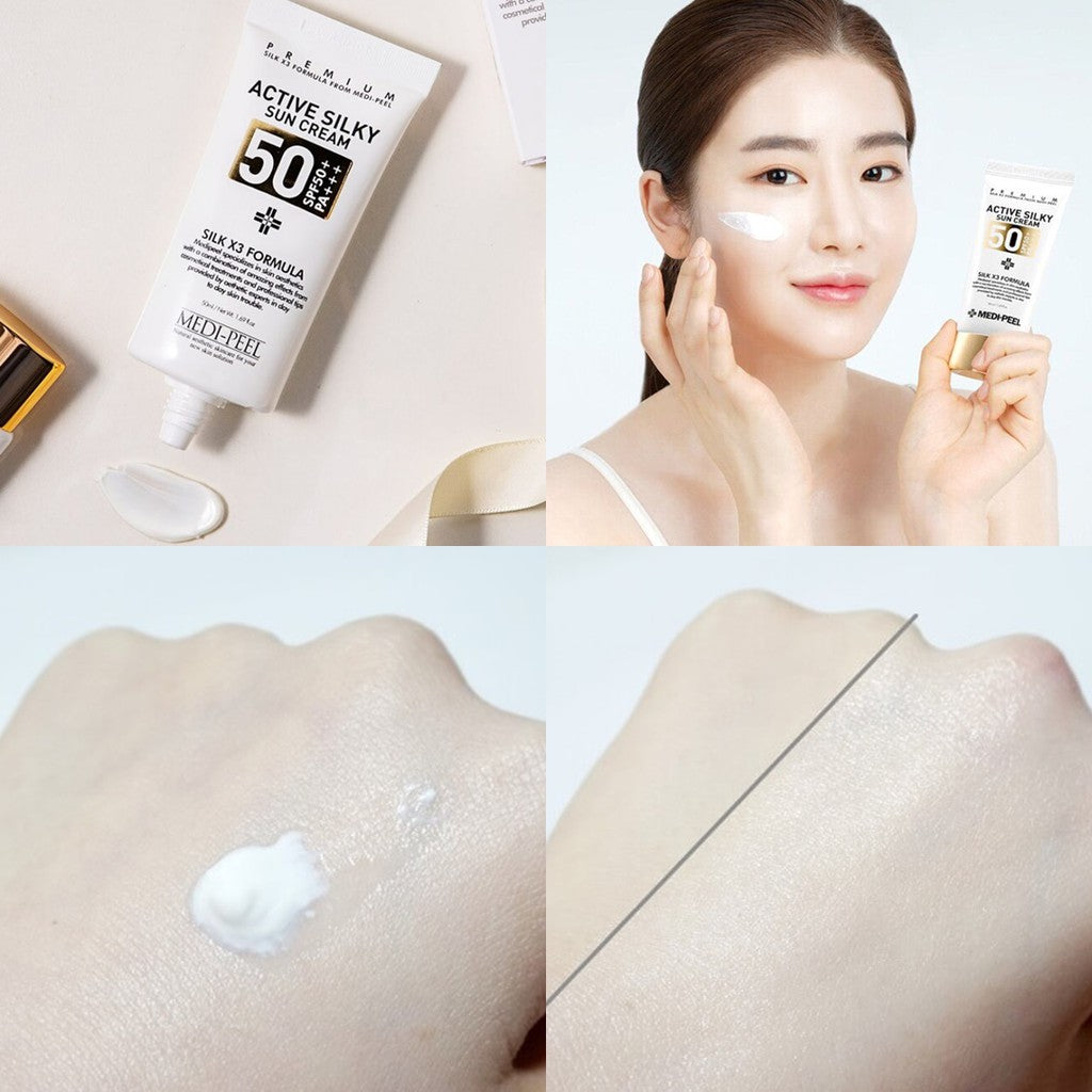 Medipeel 韓國 5GF 三重蠶絲蛋白 修復防曬隔離霜 SPF50+ PA+++ 50ml