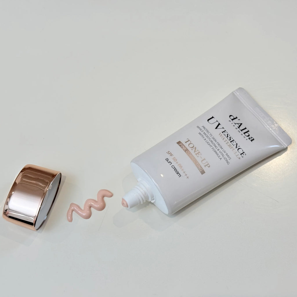 D'Alba UV Essence Waterfull Tone-up Sun Cream (PINK) SPF50+ PA++++ 50ml