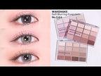 Wakemake Soft Blurring Eye Palette With 16 Colors (#04 Lavender Blurring) 14g