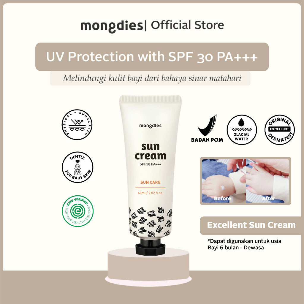 Mongdies Excellent Sun Cream SPF30+ PA+++ 60ml