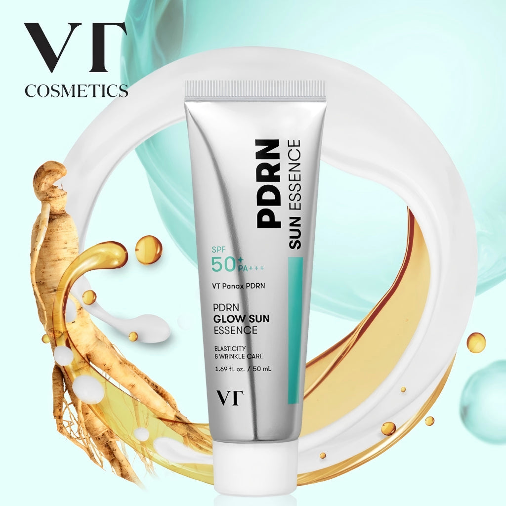 VT Cosmetics PDRN Glow Sun Essence SPF50+ PA+++ 50ml