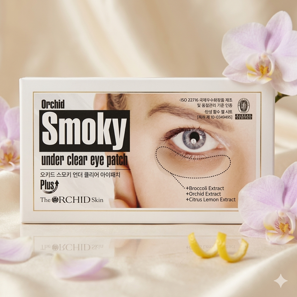 The Orchid Skin Orchid SMOKY Under Clear Eye Patch (Brightening) 10 pairs
