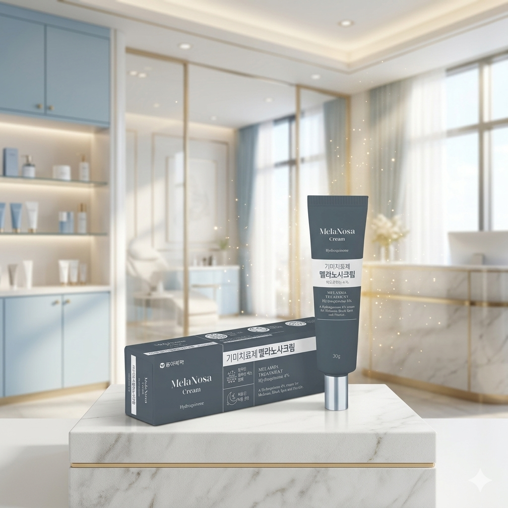 Dong-A Pharm Melanosa Cream (4% Hydroquinone for Melasma, Freckles & Dark Spots) 30g