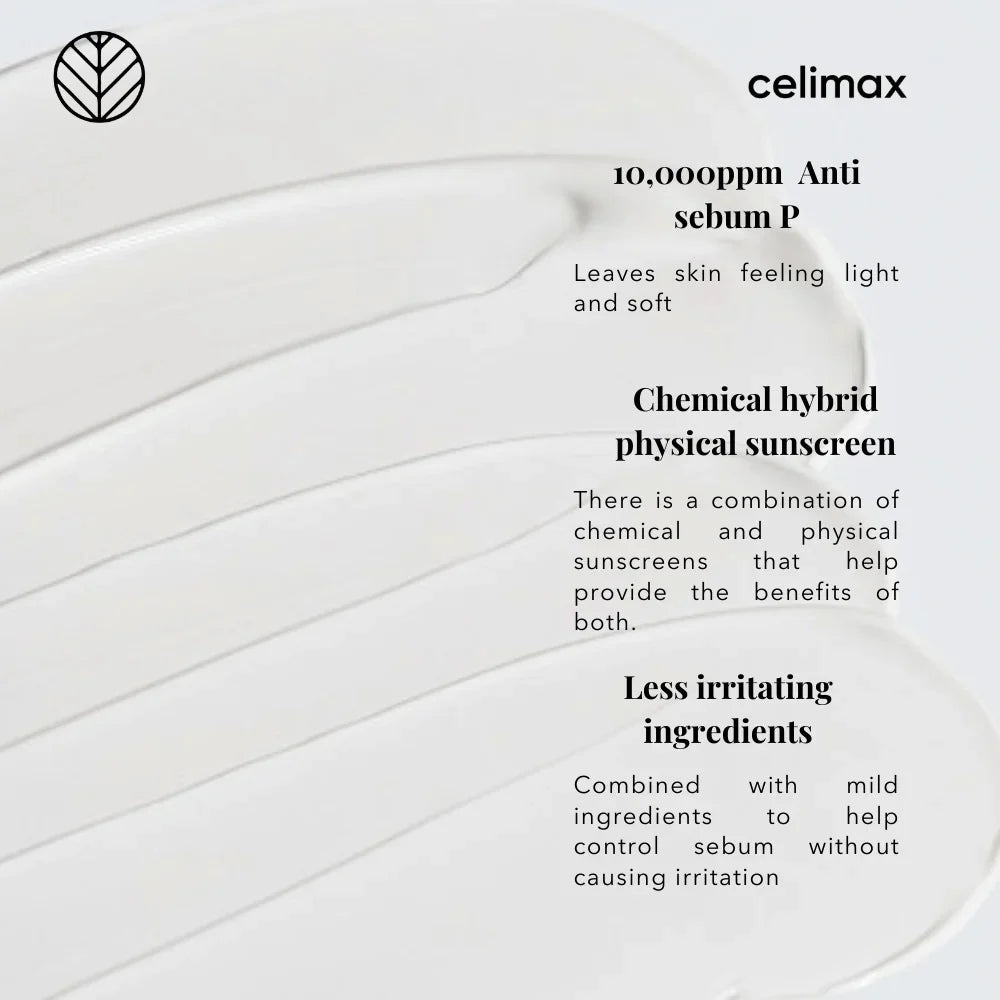 Celimax Oil Control Light Sunscreen SPF50+ PA++++ 40ml