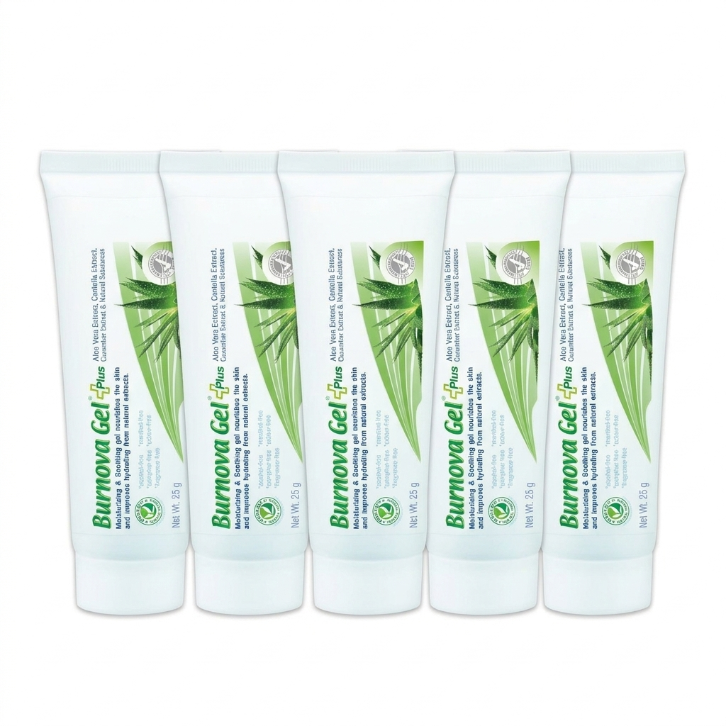 Burnova Moisturizing and Soothing Gel Plus 70g