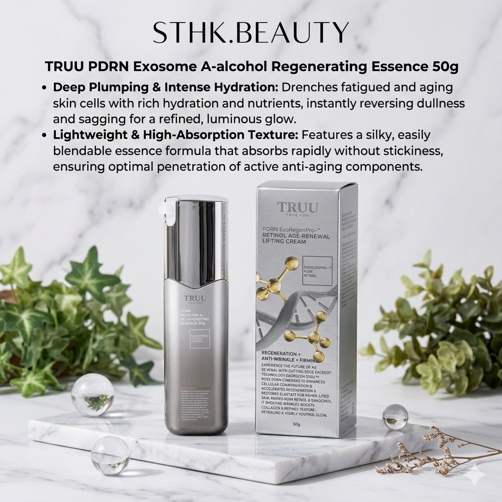 TRUU PDRN Exosome A-alcohol Regenerating Essence 50g