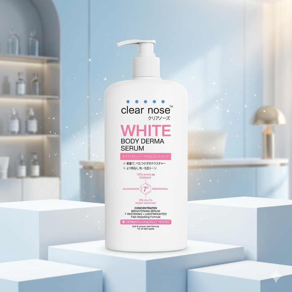 CLEAR NOSE White Body Derma Serum Concentrated 250ml
