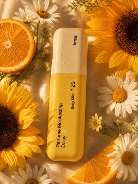 Hetras Daisy 29 Long-lasting Fragrance Coating Double Shot Perfume Body Mist (Sunflower) 120ml