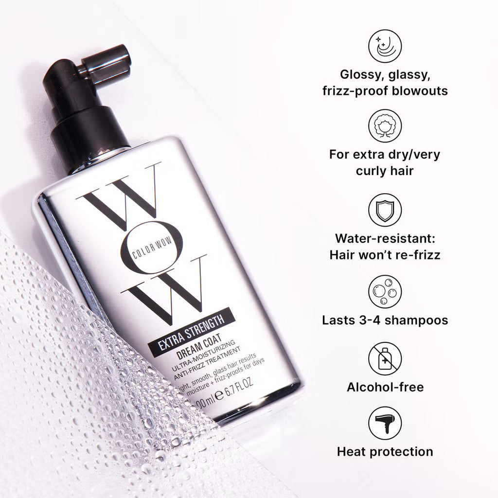 COLOR WOW Extra Strength Dream Coat Ultra Moisturizing Anti Frizz Treatment Spray 200ml