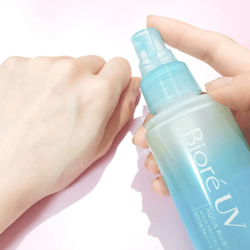 KAO Biore UV AQUA Rich Aqua Protect Eco-Friendly Pump Spray SPF50 PA++++ 60ml