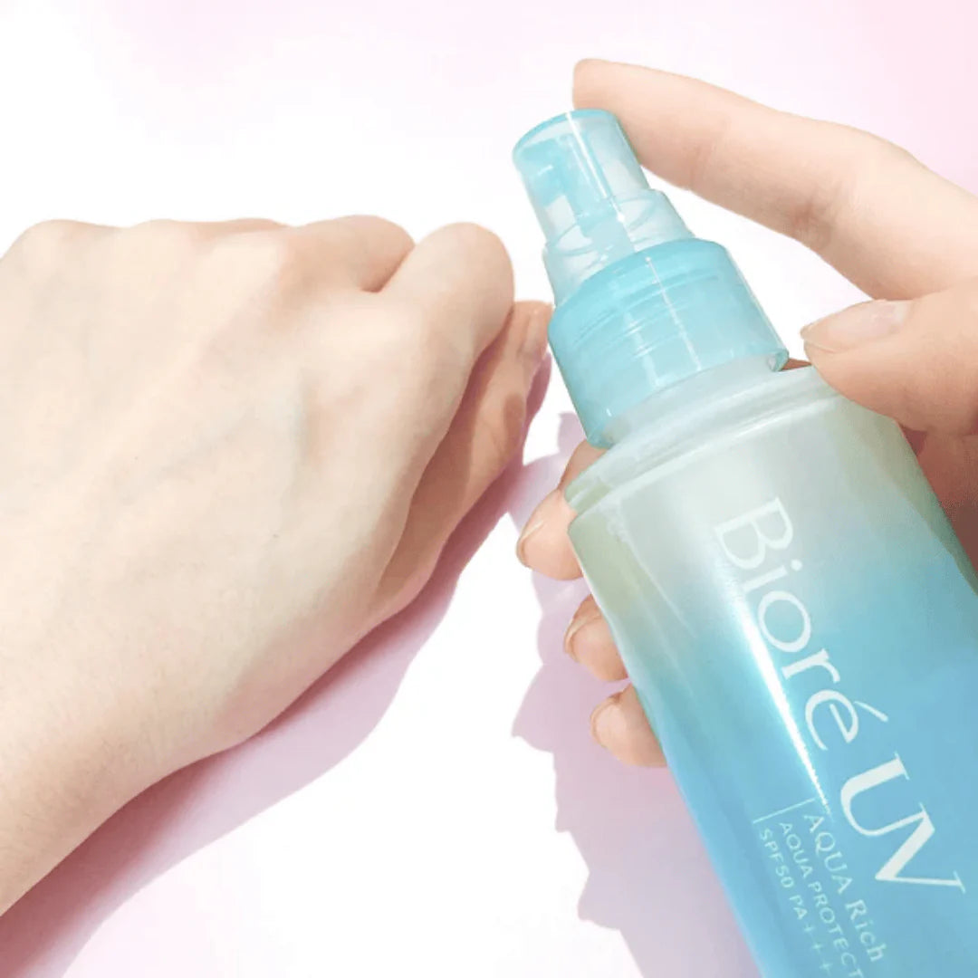 KAO Biore UV AQUA Rich Aqua Protect Eco-Friendly Pump Spray SPF50 PA++++ 60ml