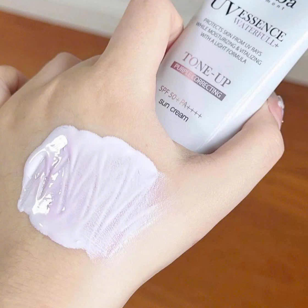 D'Alba 韓國 調色防曬隔離精華乳液 (紫色) SPF50+ PA++++ 50ml