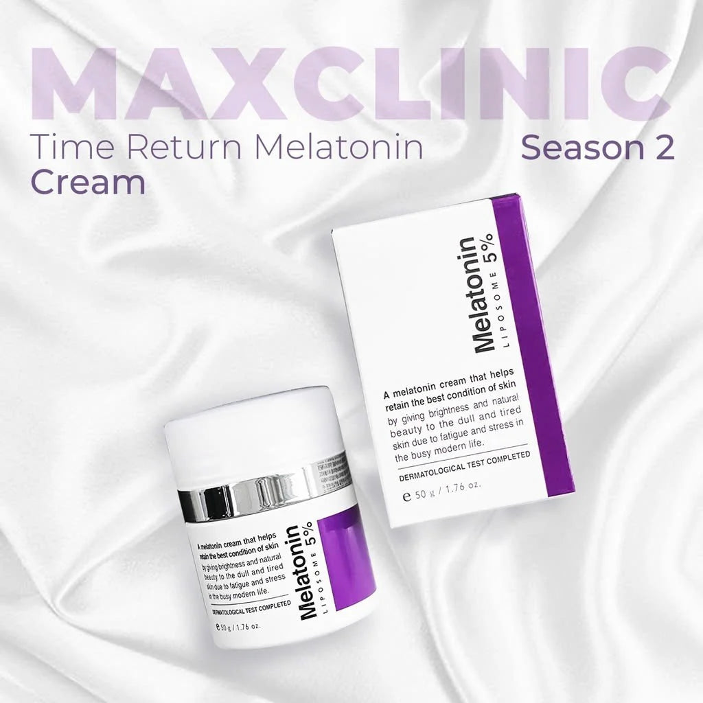 MAXCLINIC Melatonin Liposome 5% - Time Return Melatonin Cream 50g