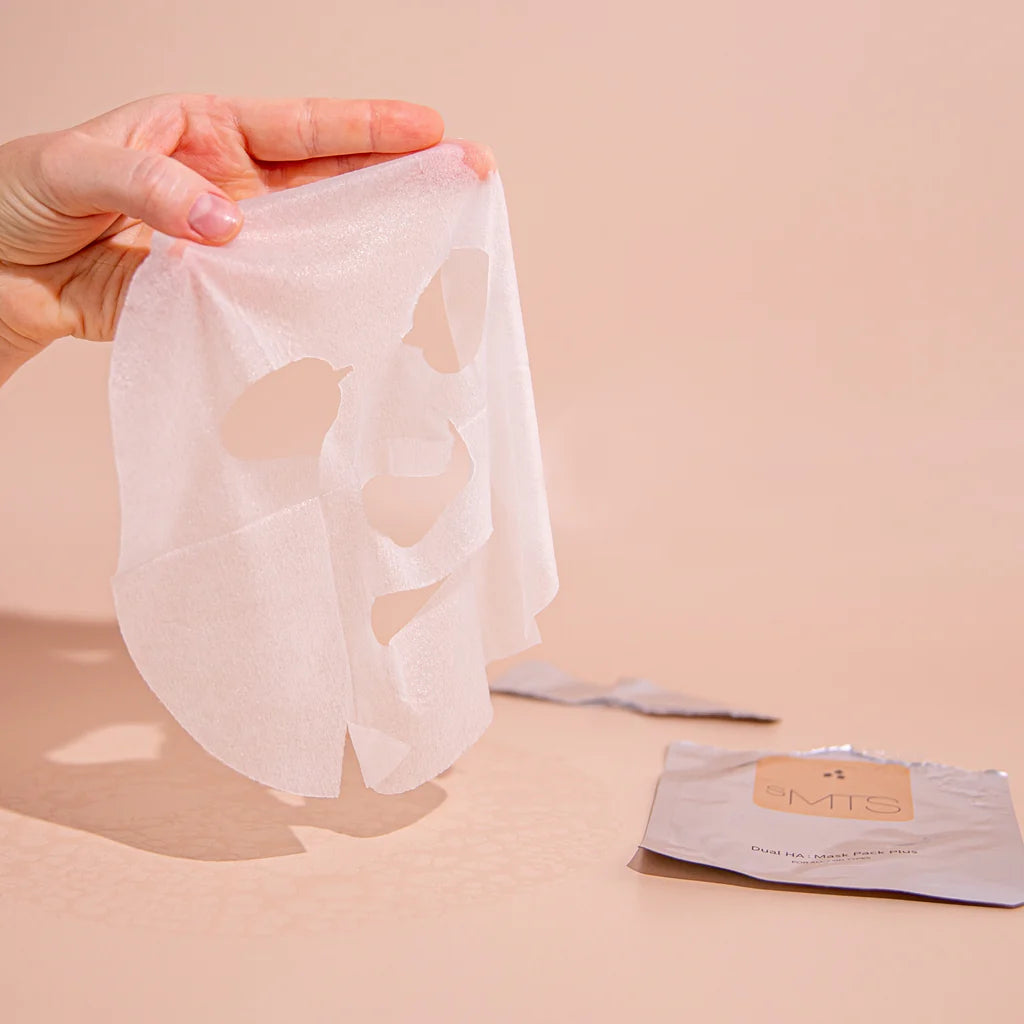 sMTS 韓國 幹細胞嬰兒水晶針雙效保濕面膜 5片