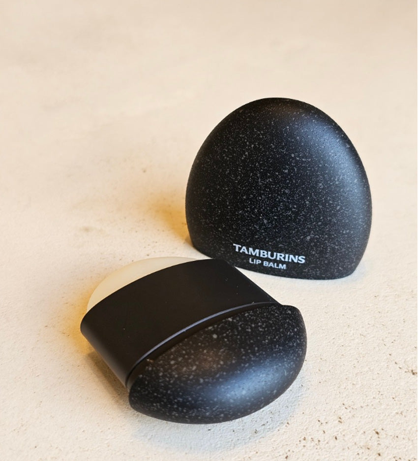Tamburins Woody Green Egg Lip Balm (Fresh Mandarin Juice & Aromatic Herbs & Bukke) 5g