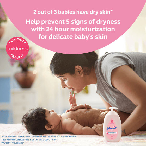 Johnson Baby Pink Baby Lotion (With coconut oill) 500ml