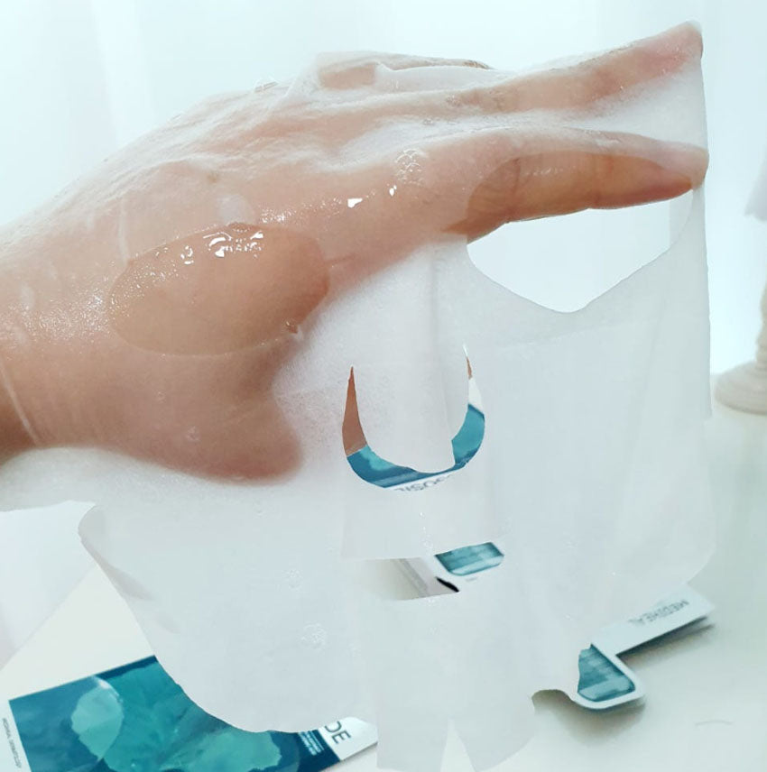 Mediheal 韓國 積雪草修護蠶絲面膜 (改善肌膚色素沉澱、泛紅及瑕疵問題) 10片