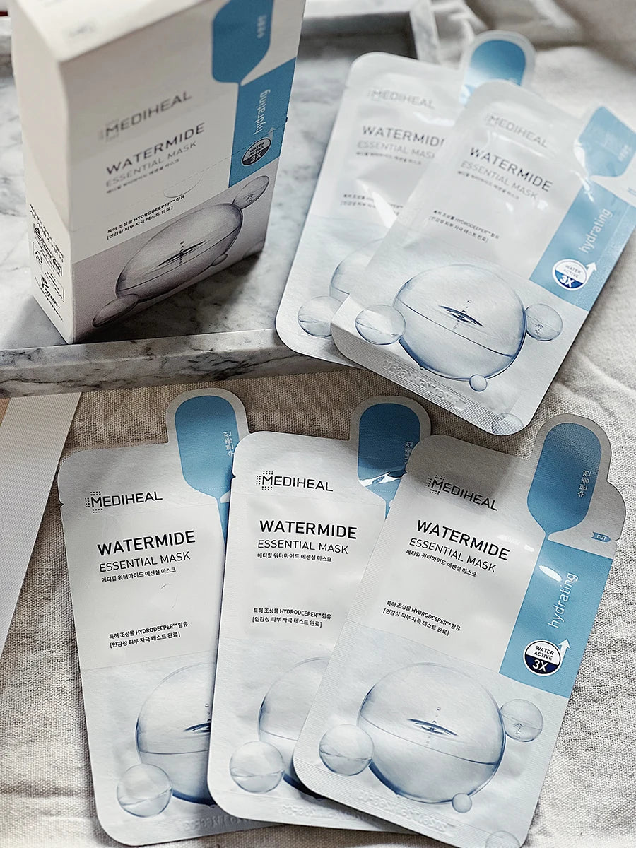 Mediheal Watermide Essential Face Mask 10pcs