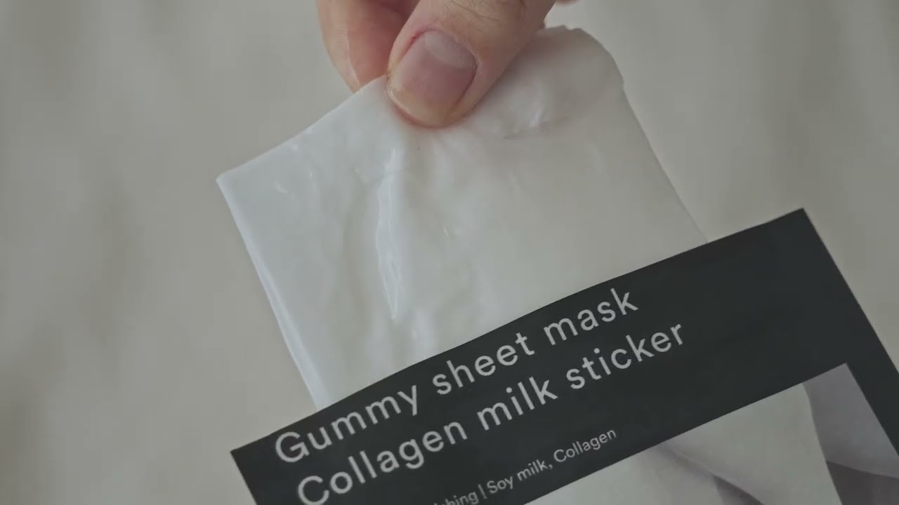 Abib Gummy Sheet Mask Collagen Milk Sticker 10ea