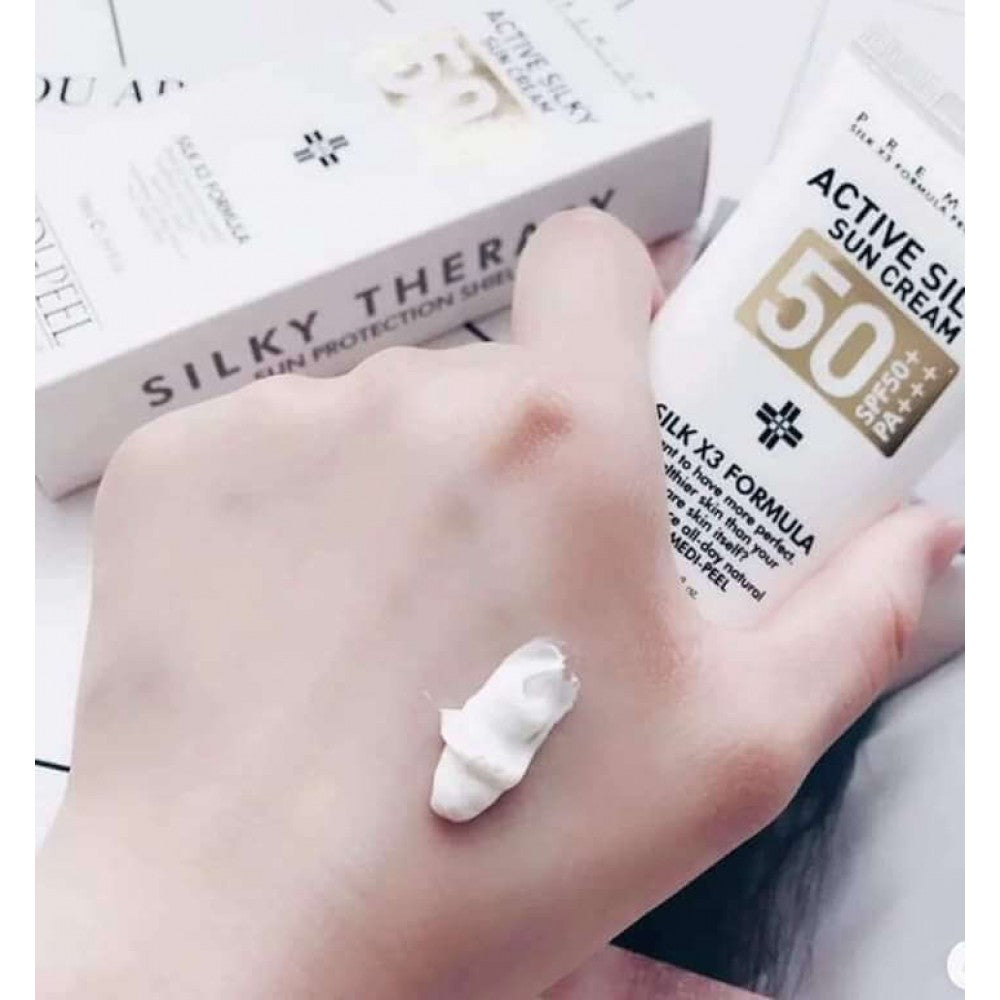 Medipeel 韓國 5GF 三重蠶絲蛋白 修復防曬隔離霜 SPF50+ PA+++ 50ml