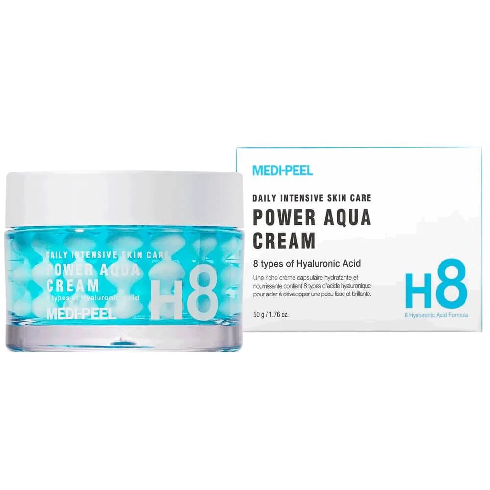Medipeel Hyaluronic Acid Daily Intensive Skin Care Moisturizing Power Aqua Cream 50g