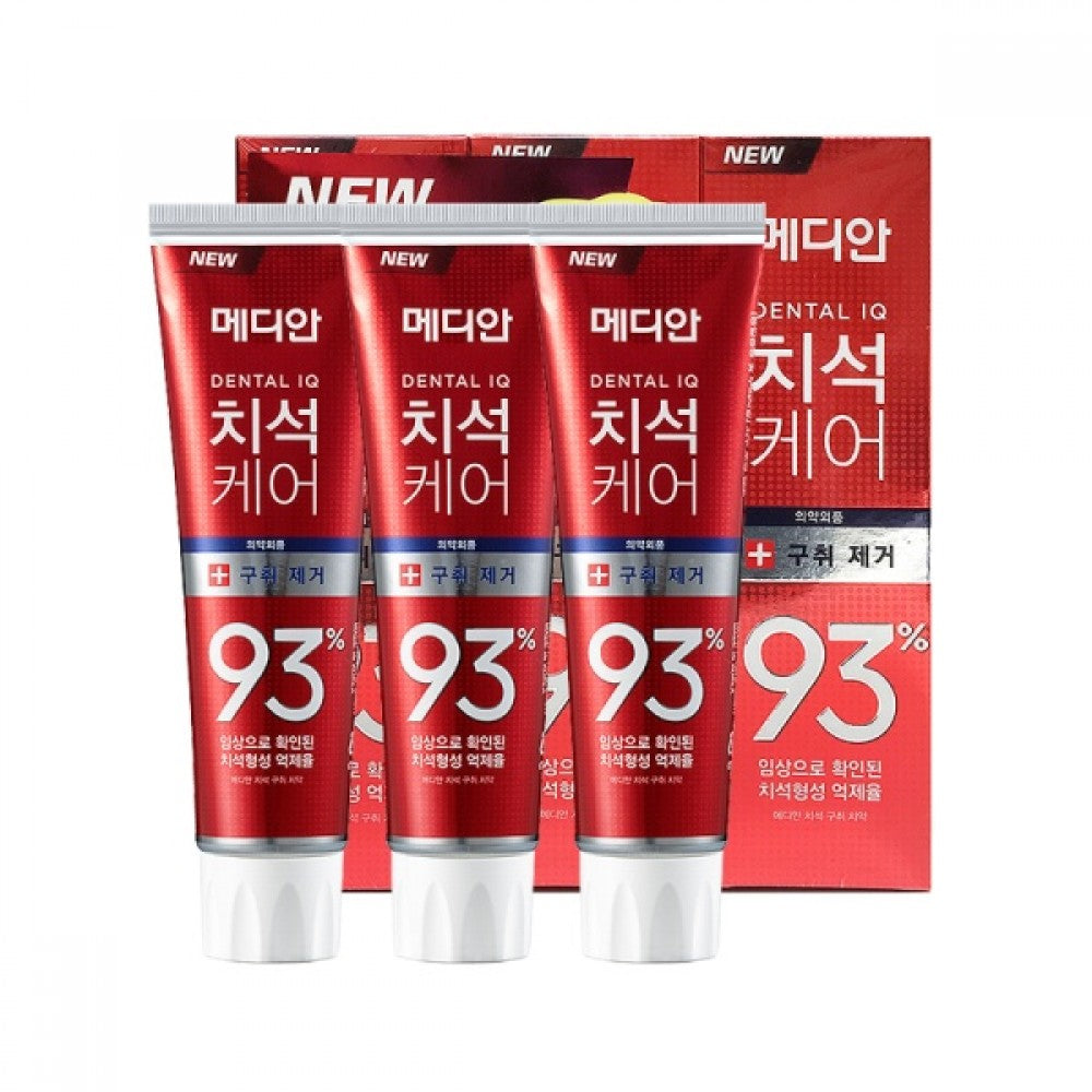 Median 93% Advanced Dental Toothpaste 120g x 3ea