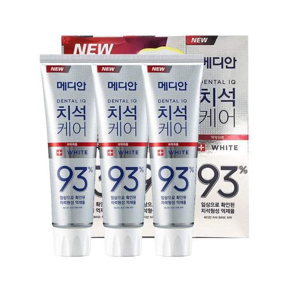 Median 93% Advanced Dental Toothpaste 120g x 3ea
