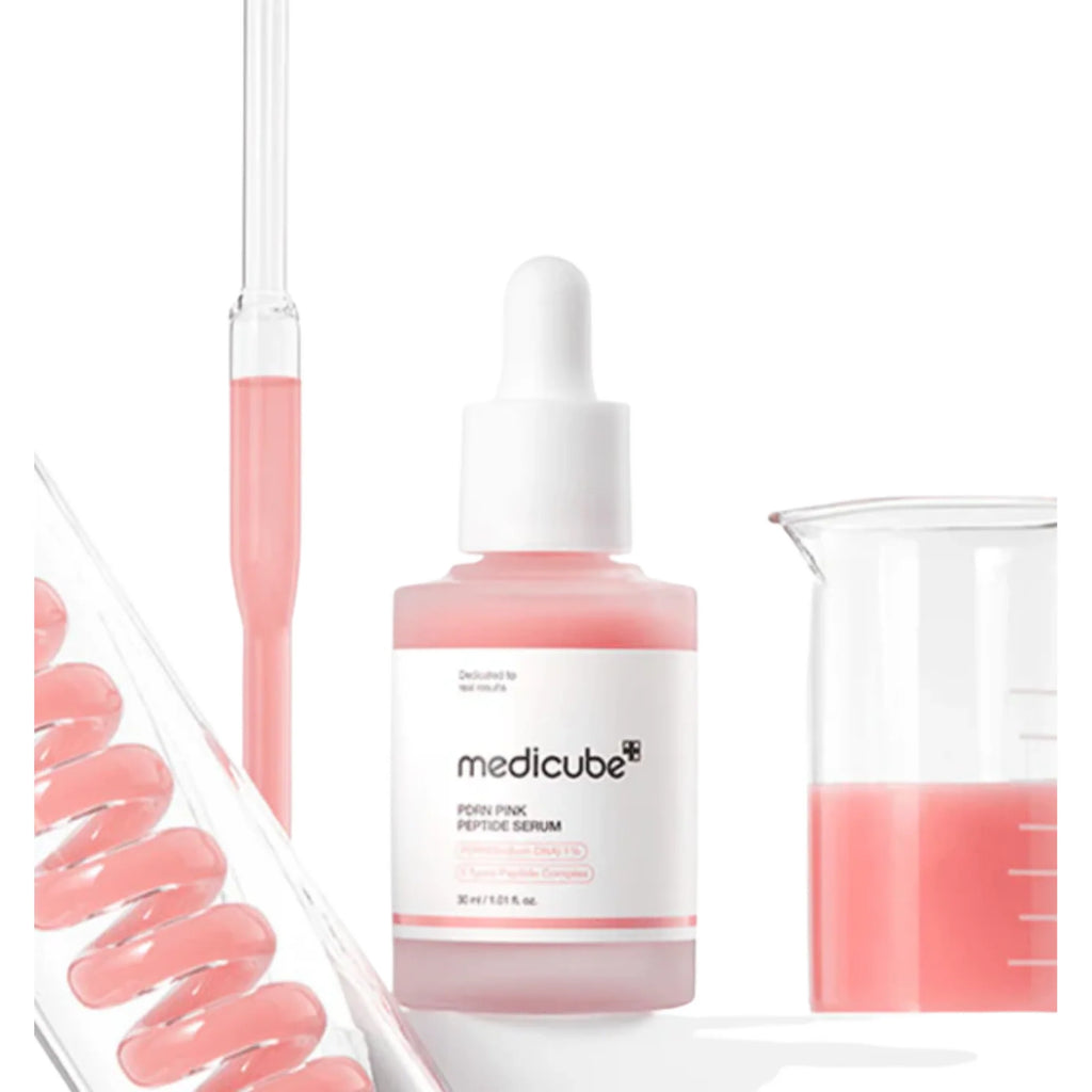 MEDICUBE PDRN Pink Peptide Collagen Serum 30ml + Refill 50ml