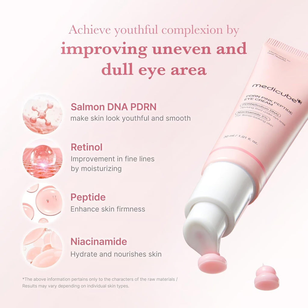 Medicube PDRN Pink Peptide Firming Eye Cream 30ml