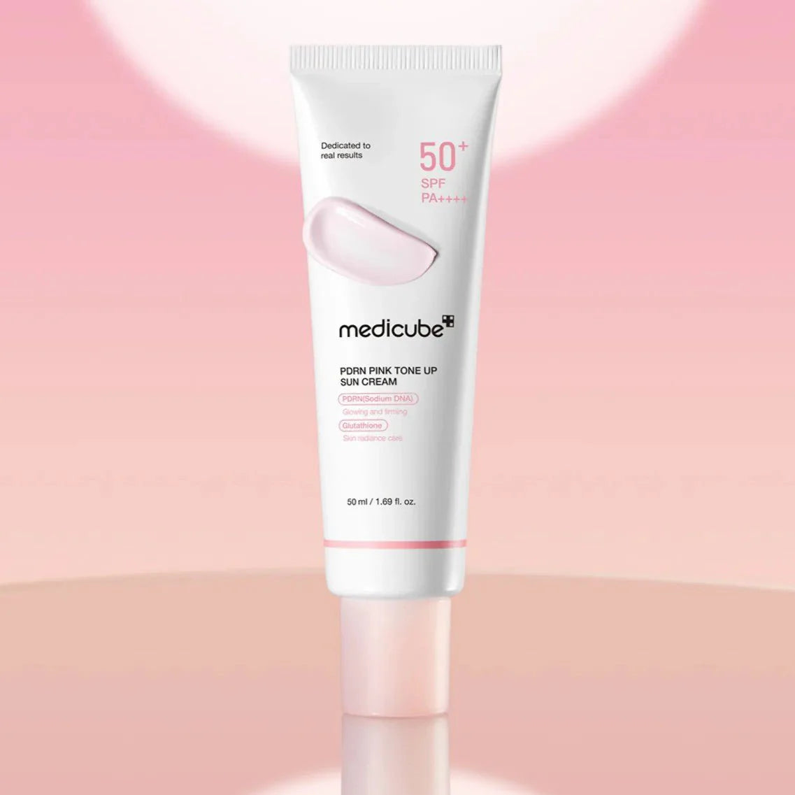 Medicube PDRN Pink Tone Up Sun Cream SPF 50+ PA++++ 50ml