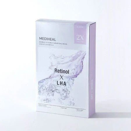 Mediheal Retinol X LHA Pore Care Derma Synergy Wrapping Mask 4ea