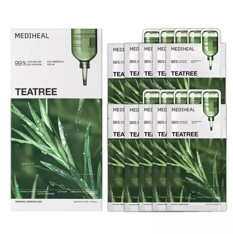 Mediheal Tea Tree Essential Mask (Moisturizing) 10pcs